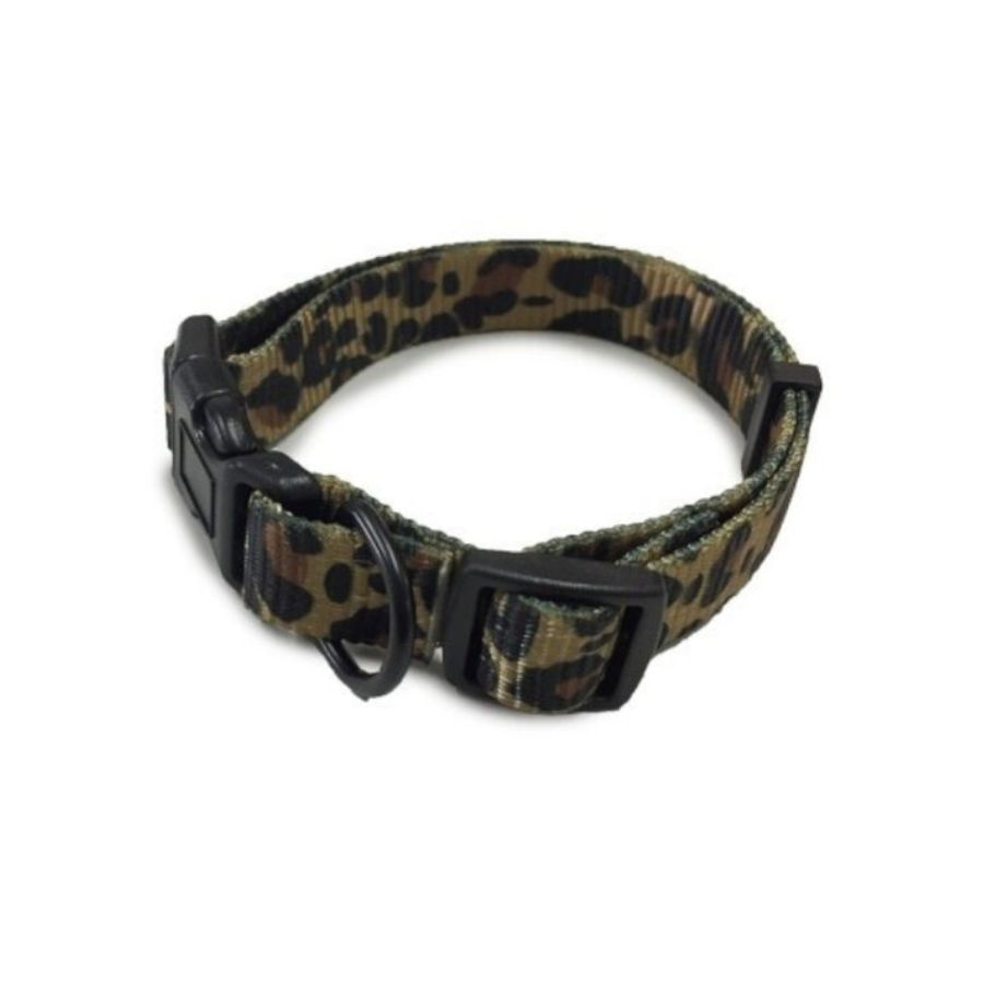 Collar estampado leopardo para perros, , large image number null